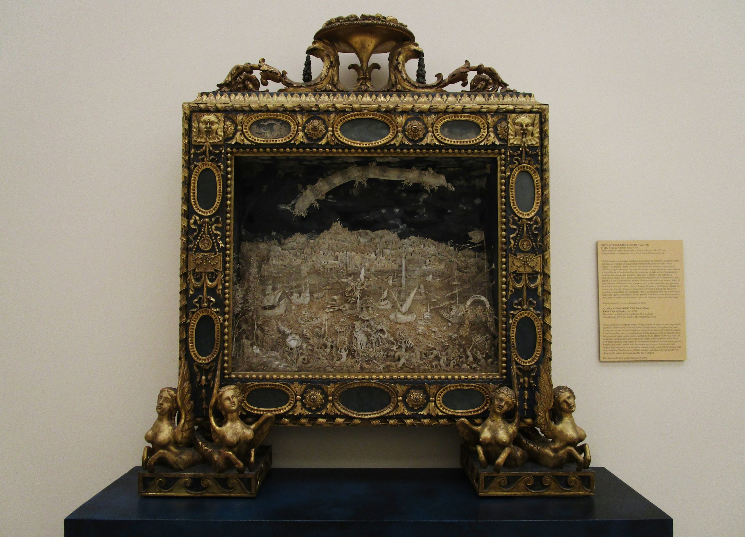 Miniatura de cera de la Real Academia de Bellas Artes de San Fernando